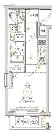 LUMEED横濱山手【おとり物件なし】#学生・社会人にオススメ！初期費用分割払いOK！の間取り