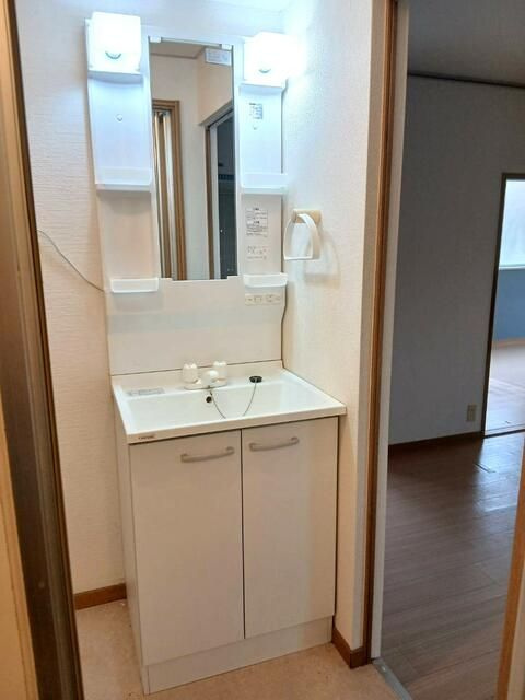 海老名市上今泉２丁目の賃貸マンションの洗面所