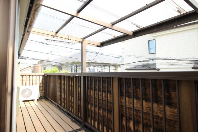 成田東5丁目戸建のバルコニー
