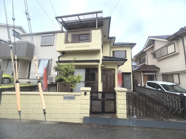 神戸市西区王塚台１丁目戸建の前面道路含む現地写真