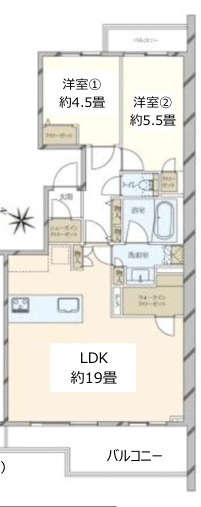 プレシス参宮橋の間取り