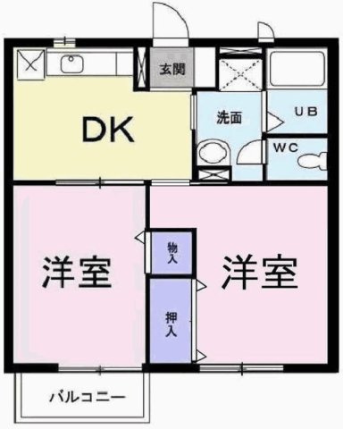 【間取り】 | クリサンテ・ピーヌスＡ