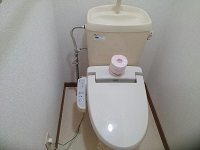 【トイレ】 | クリサンテ・ピーヌスＡ | 落ち着いた色調のトイレです