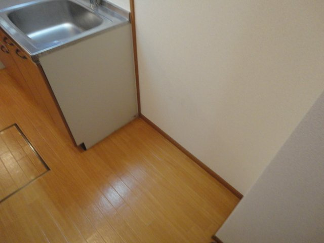 リバティヒルズ吉田Ⅴのキッチン|冷蔵庫置き場