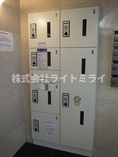 ルーブル新橋のその他共用部分|宅配ボックス 