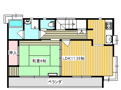 シティハウスマピアの間取り