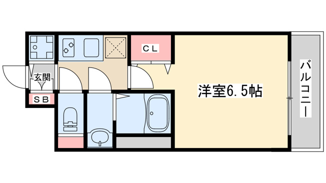 【間取り】 | ファーストフィオーレ十三エリオ