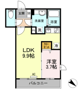 【間取り】 | アルモ井の頭