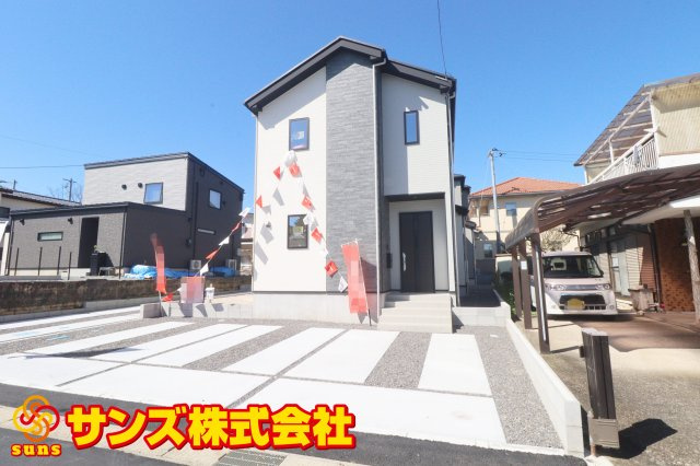 郡山市大槻町字針生金畑　　　  ２号棟　　　柴宮小学校、郡山第１中学区　の外観|北東側から見た外観♪