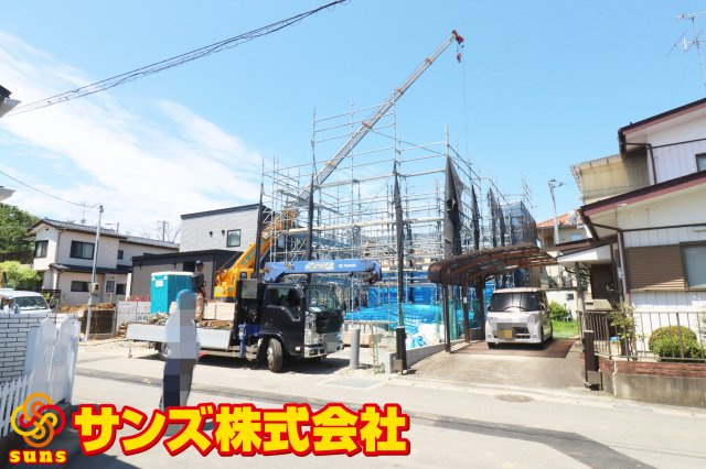 郡山市大槻町字針生金畑　　　  ２号棟　　　柴宮小学校、郡山第１中学区　の外観|北東側から見た外観♪