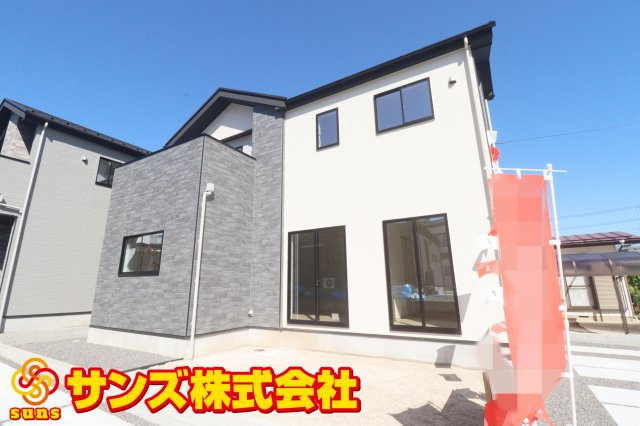 郡山市大槻町字針生金畑　　　  ２号棟　　　柴宮小学校、郡山第１中学区　の外観|南東側から見た外観♪