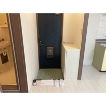 落ち着いた玄関です
