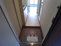 シンプルで使いやすい玄関です