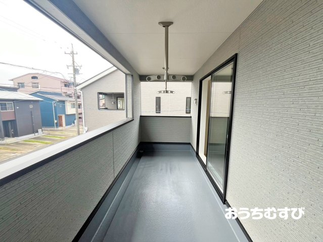 小牧市外堀第5(全4棟)のバルコニー