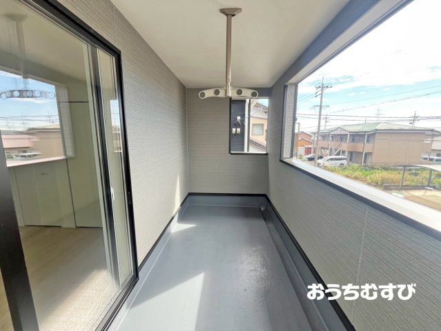 小牧市外堀第5(全4棟)のバルコニー