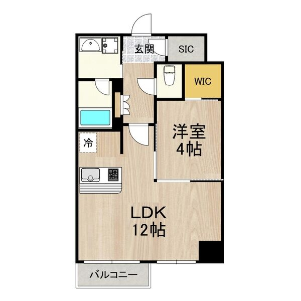 LEGALAND＋難波南の間取り