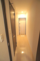 シンプルで使いやすい玄関です