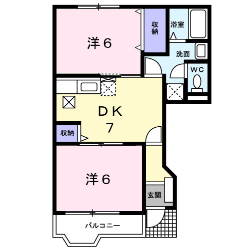 アクアの間取り