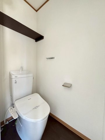 トイレもきれいです