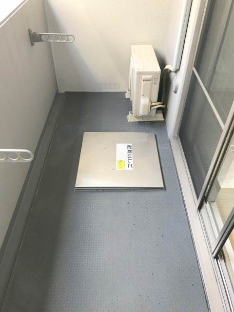 レオンコンフォート本町東のバルコニー