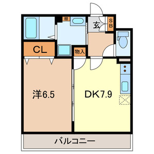 エスプレンドビスタⅢの間取り