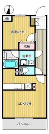 サフィールの間取り