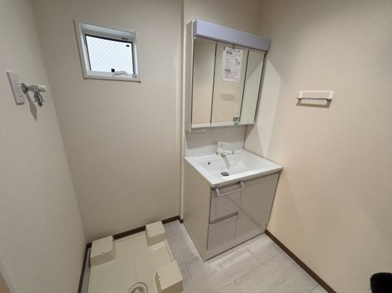 大泉学園駅　新築戸建　3LDKの独立洗面台