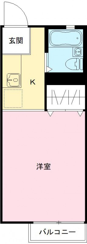 サンハイツ住田の間取り