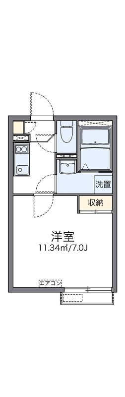 レオネクストアスカの間取り