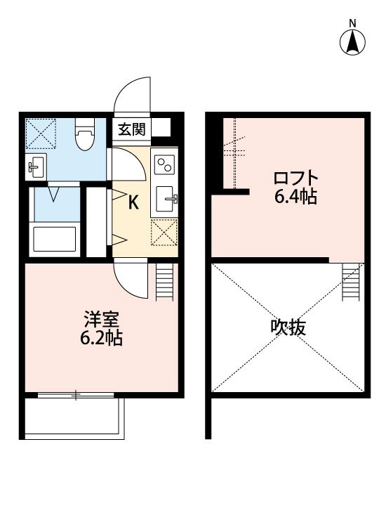 Prairie Un 大宮(プレリーアン　オオミヤ)の間取り