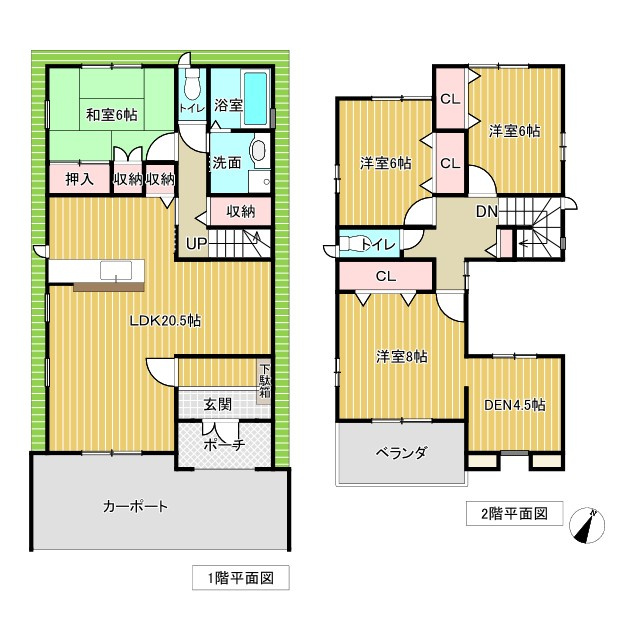 みよし市根浦町一丁目の間取り