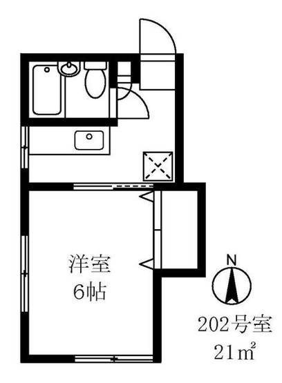 【間取り】 | 東嶺ハイツ |  