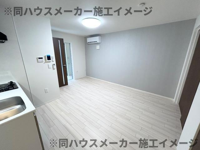 仮）日野市日野アパート新築工事の内装