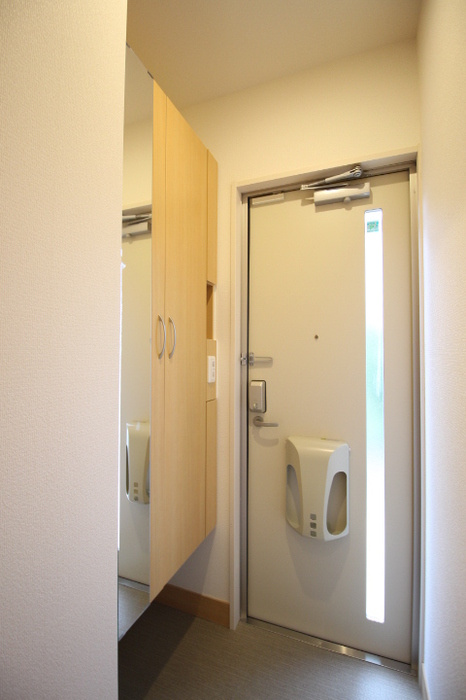 ラウレア福田　A棟　A棟の玄関