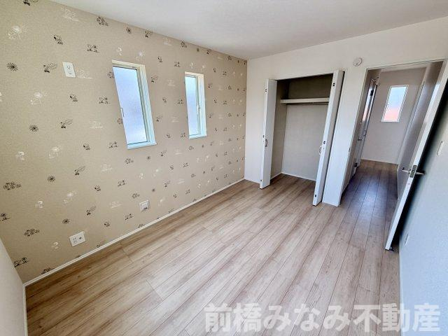 【新築】玉村町下新田　A号棟(全２棟)　ハートフルタウン　新築建売分譲の洋室|洋室です