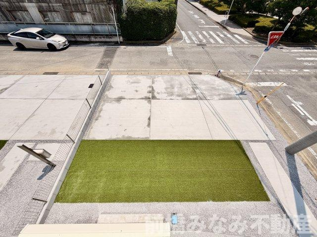 【新築】玉村町下新田　A号棟(全２棟)　ハートフルタウン　新築建売分譲の駐車場|カースペースがあります