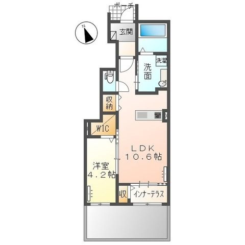 グリシーヌの間取り