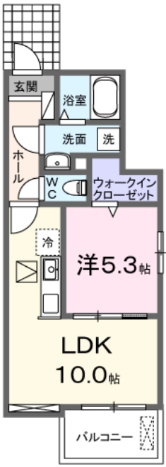 ベルソレイユの間取り