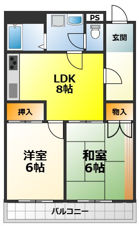 メゾンロゼの間取り