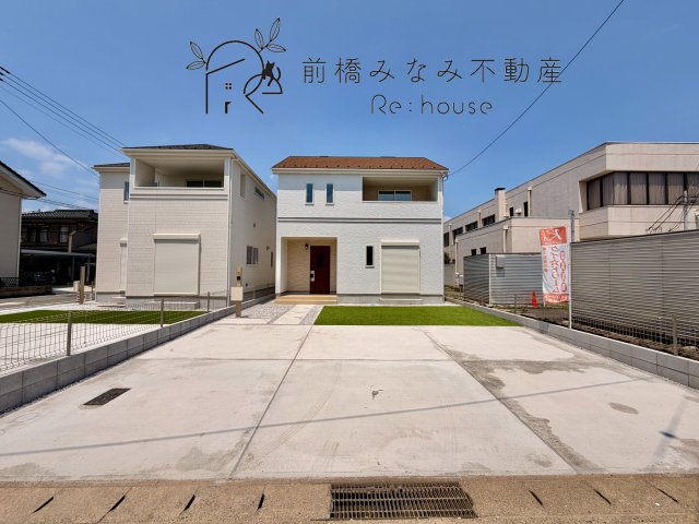 【新築】玉村町下新田　B号棟(全２棟)　ハートフルタウン　新築建売分譲の外観|外観も気になるポイント