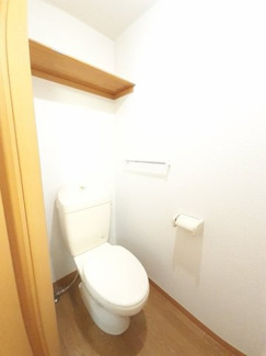 【トイレ】 | ドミールソレイユ | コンパクトで使いやすいトイレです