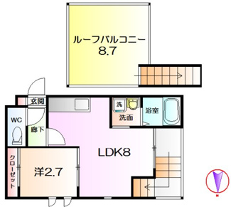 【間取り】 | GRANDTIC雅堺東