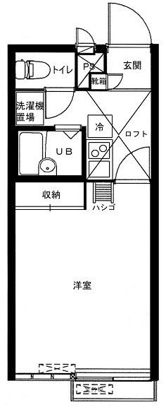 メインシティガーデン エリアの間取り