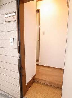 ＣＯＺＹコートⅡのエントランス