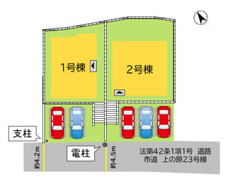 【区画図】 | 北九州市八幡西区上の原3丁目1期2号棟