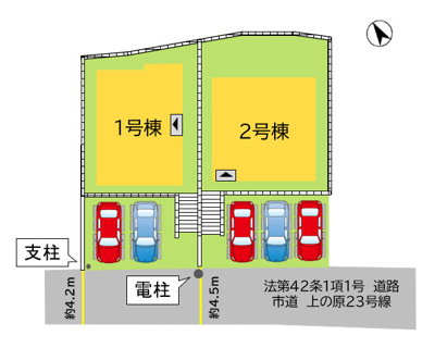 【区画図】 | 北九州市八幡西区上の原3丁目1期2号棟