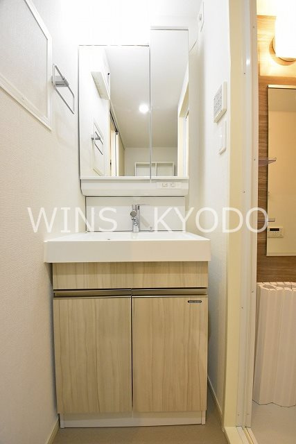 世田谷区豪徳寺１丁目の賃貸マンションの洗面所