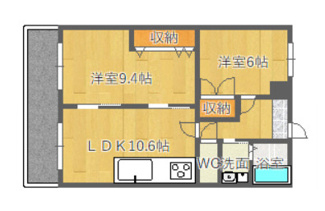 【間取り】 | アンデュノール千里 | 間取り★