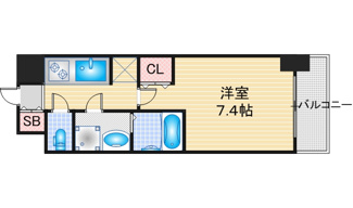 【間取り】 | S-RESIDENCE浄心 | 略図の為、現状優先