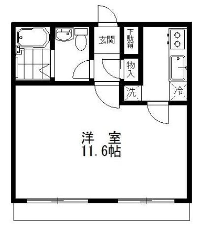 アクシーズグランデ三ノ輪の間取り